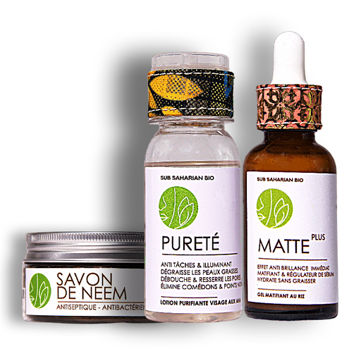 [TPG] TRIO PEAU GRASSE (Ne convient pas à la femme enceinte) Trio Contrôle - Peau Grasse